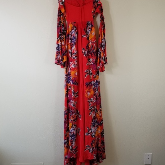 Free People Boho Falling Flowers Jumpsuit - Picture 5 of 8